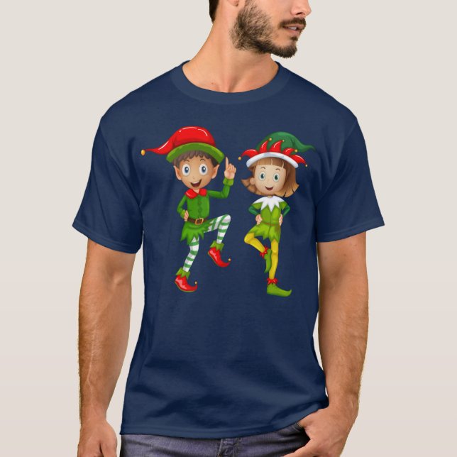Spelande joker på rummy retro vänner t shirt (Framsida)