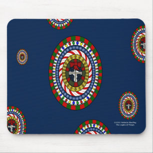Spelande jul-Mousepad Musmatta