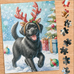 Spelande julhelg för Labrador Retriever Puppy Hund Pussel<br><div class="desc">Tittar för en roligt och engagerande aktivitet att med din familj den här julhelgen? Titta bara på vår pussel med lekande Labrador Retrievers! Som hund älskare kan du glädja dig åt den mångfald av formgivningar vi erbjuder, inklusive söta och fega valpar, lovvärd gult, choklad och svarta labb, och till och...</div>