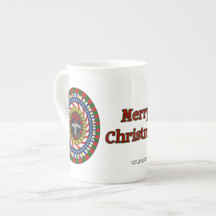 Spelande julspecialitet Mugg Benporslin Mugg