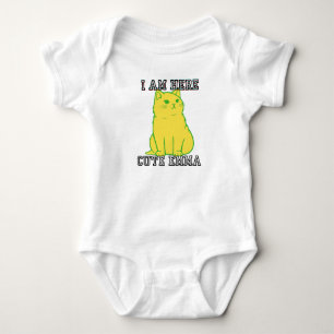 Spelande Kattunge Emma Baby Bodykostym. T Shirt