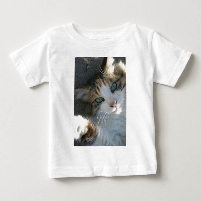 Spelande Kattunge T-shirt (Framsida)