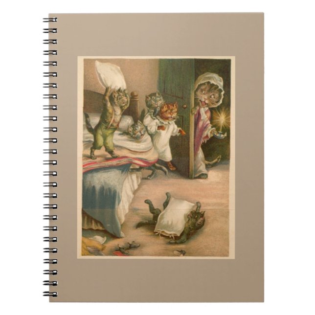 Spelande kittens anteckningsbok (Framsidan)