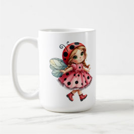 Spelande Ladybug Coffee Mugg