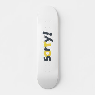 Spelande, livfull, djärv och modern design av Bekl Mini Skateboard Bräda 18,5 Cm