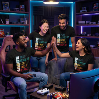 Spelande Livscykel T Shirt
