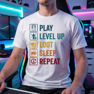 Spelande Livscykel T Shirt