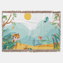 Spelande och beskrivande, lekfull Jungle Unge Digi