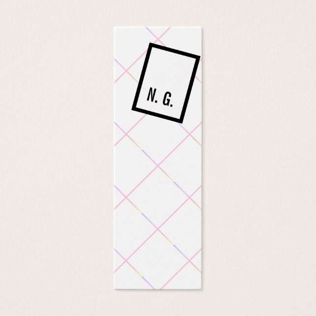 Spelande och ovanlig litet visitkort (Framsidan)