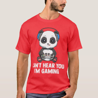 Spelande Panda pojke T Shirt