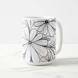 Spelande Petals Mugg