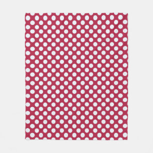 Spelande Polka dots   PD-03   Fleecefilt