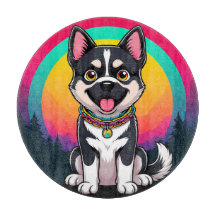 Spelande Tecknad hund