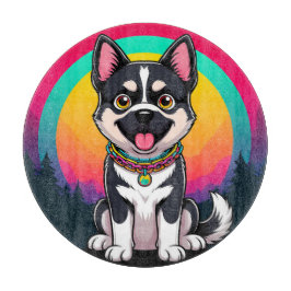 Spelande Tecknad hund