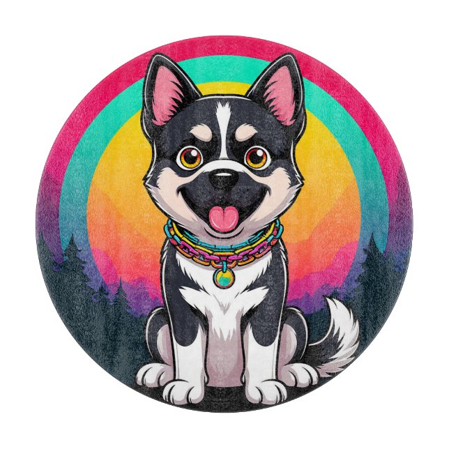 Spelande Tecknad hund (Framsidan)