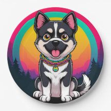 Spelande Tecknad hund