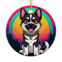 Spelande Tecknad hund