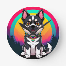 Spelande Tecknad hund