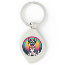 Spelande Tecknad hund