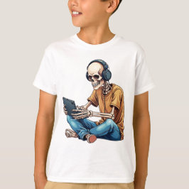 Spelande till grav t shirt