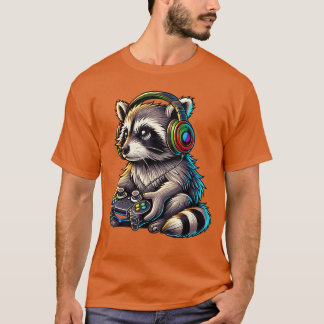 Spelande Tvättbjörn Videospel Tvättbjörn Älskare S T Shirt