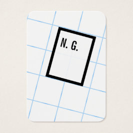 Spelande, underbar, annorlunda visitkort