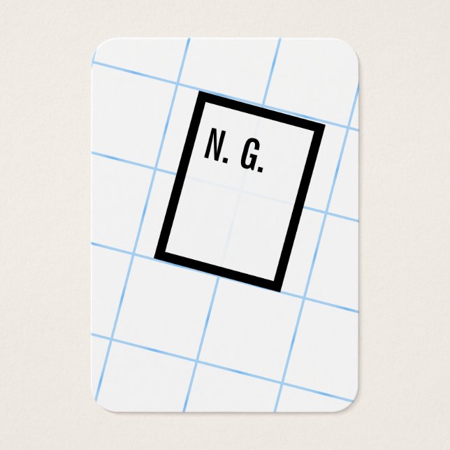 Spelande, underbar, annorlunda visitkort (Framsidan)