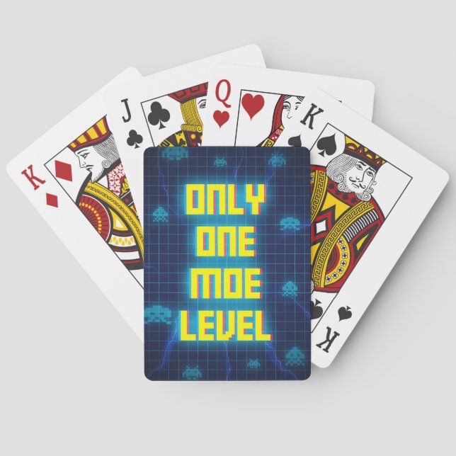 Spelar bara en enda nivå till casinokort (Baksidan)