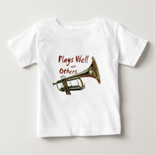 Spelar bra med andra/Trumpet Tee