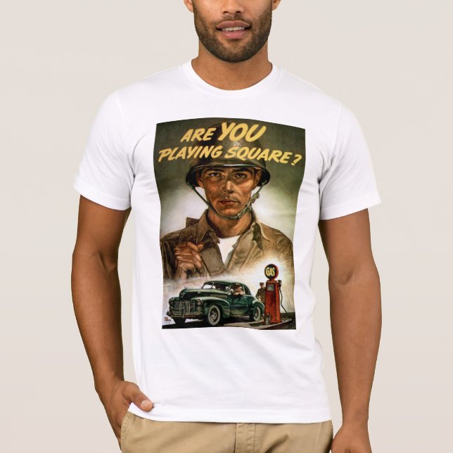 Spelar du torget? tee shirt (Framsida)
