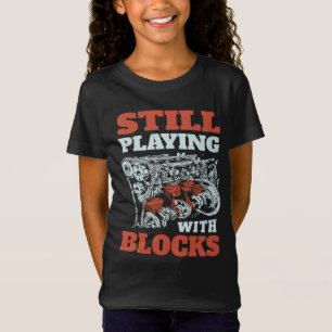 Spelar fortfarande med block Mekanik T Shirt