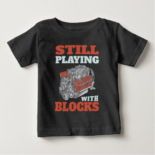 Spelar fortfarande med block Mekanik T Shirt