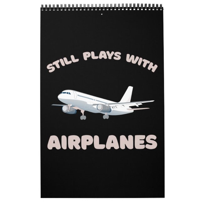 Spelar fortfarande med flygplan kalender (Omslag)
