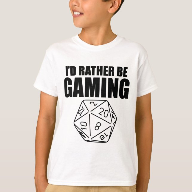 Spelar ganska (D20) Tee (Framsida)
