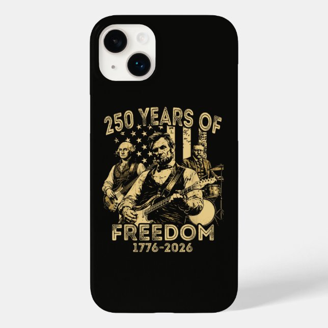 Spelar gitarr 4 juli 250-årsjubileum (Baksida)
