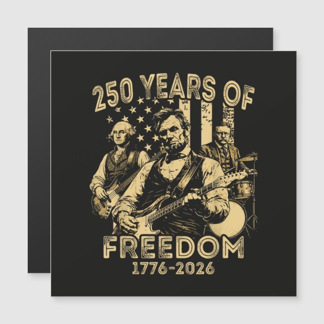 Spelar gitarr 4 juli 250-årsjubileum (Fram/baksida)
