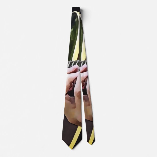 Spelar gitarr slips (Framsida)