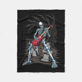 Spelar Guitar Fleecefilt