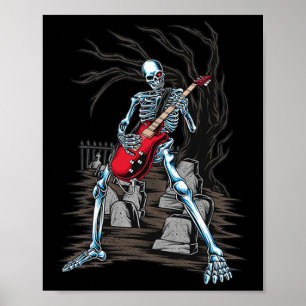Spelar Guitar Poster