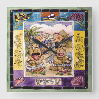 Spelar ingen roll avgådd I-förmiddag!  Ta tid på Fyrkantig Klocka