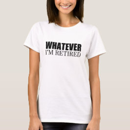 Spelar ingen roll avgådd I-förmiddag Tee Shirt