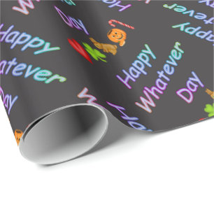 Spelar ingen roll dagen lycklig presentpapper