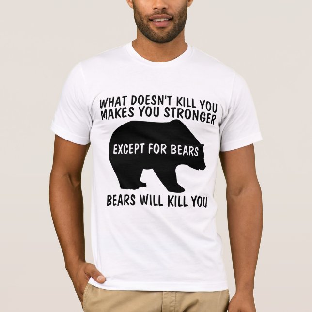 SPELAR INGEN ROLL DOESN DÖDA DU GÖR DIG STARKARE. T SHIRT (Framsida)