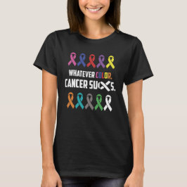 Spelar ingen roll Färg Cancer suger upp kampen mot T Shirt