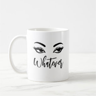 Spelar ingen roll Flirty Ögon & Sass Kaffemugg