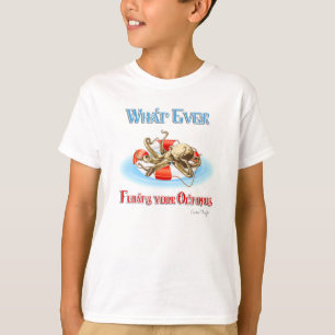 Spelar ingen roll Flyt din bläckfisk T-shirt