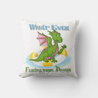 Spelar ingen roll Flyt Dragon Cute Kudde