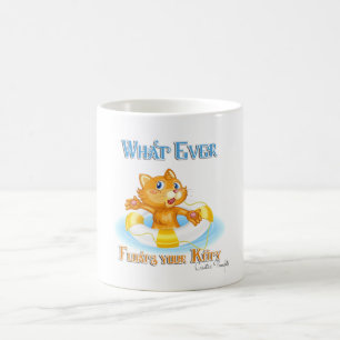 Spelar ingen roll Flyt Kattunge Kaffemugg