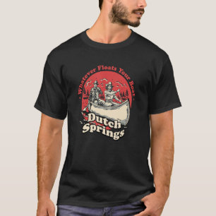 Spelar ingen roll Flyter din båt på nederländska V T Shirt