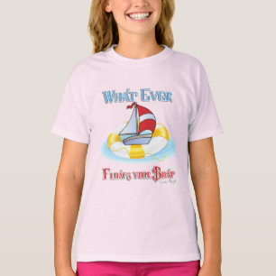 Spelar ingen roll Flyter din båt T Shirt